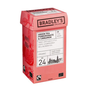Bradley's Green Tea Pomegranate & Cinnamon